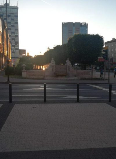 Wrzeszcz o zachodzie